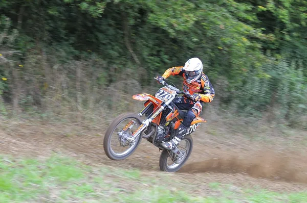 Motocross di Sariego, Asturias, Spanyol — Stok Foto