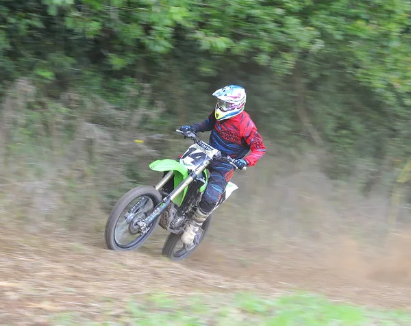 Motocross in Sariego, Asturias, Spain — Stockfoto