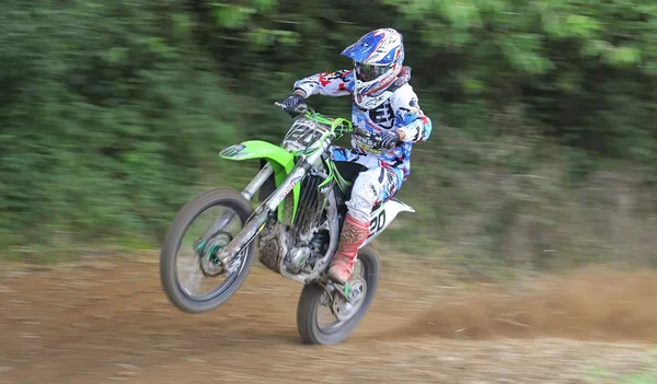 Motocross a Sariego, Asturie, Spagna — Foto Stock
