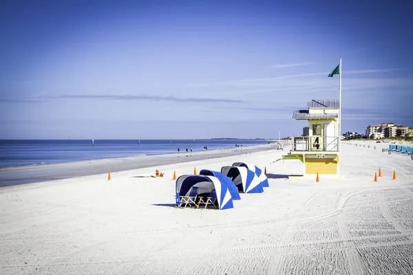 Clearwater beach ochtend — Stockfoto