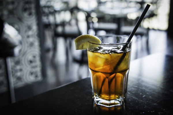 Iced Cold Refreshing Iced Tea — Stock Photo, Image