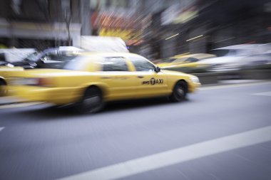 New York'ta taksi bulanıklık