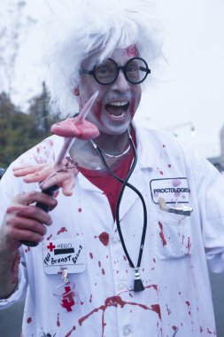 Asbury park zombi yürüme 2013 - doktor zombi