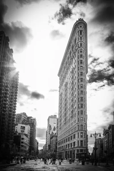 El famoso edificio Flatiron - Nueva York — Foto de Stock