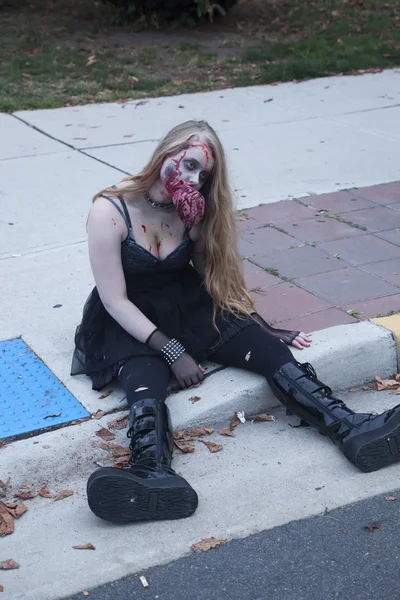 Asbury park zombie gå 2013 - hjärnan äta — Stockfoto