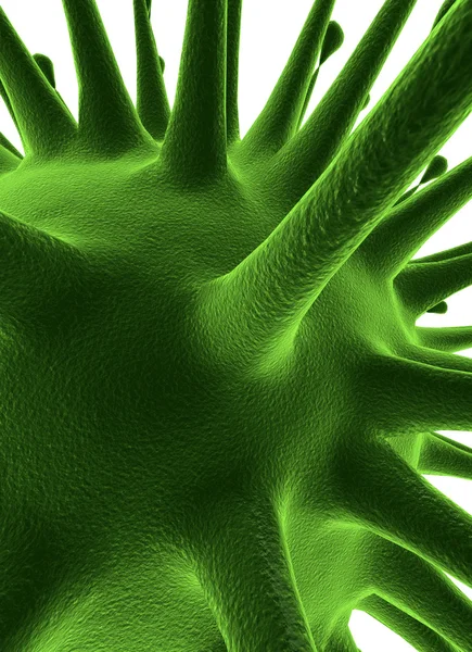 Griep virus close-up — Stockfoto