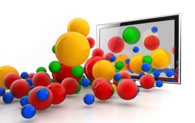 3d dünya LED tv atlama