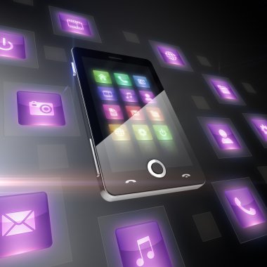 cep telefonu ile kutsal kişilerin resmi