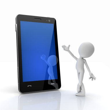 adam cep telefonu dokunmatik ekran tanıtımı