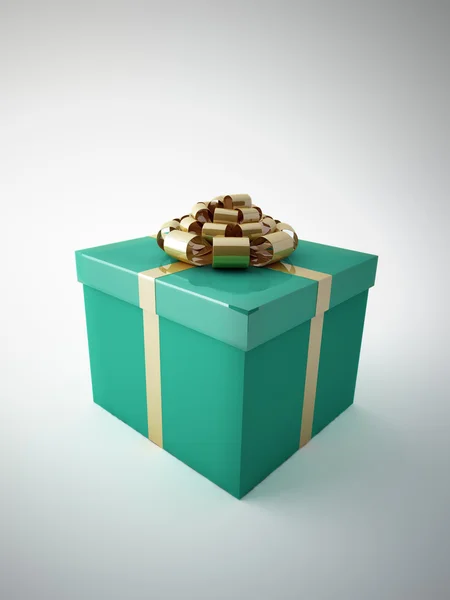 Karácsonyi ajándék - csomag — Stock Fotó