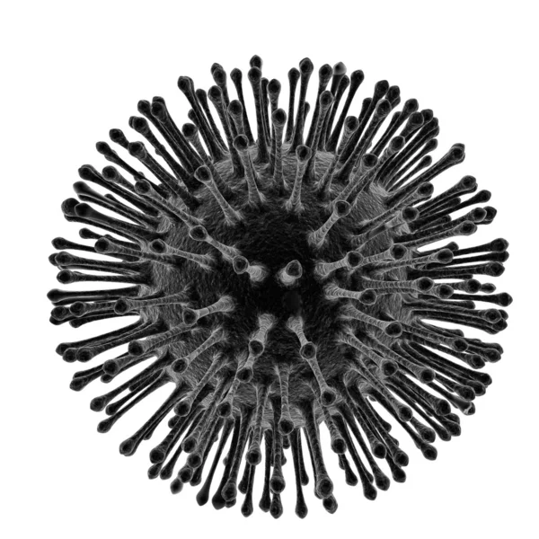 Virus close-up — Stockfoto