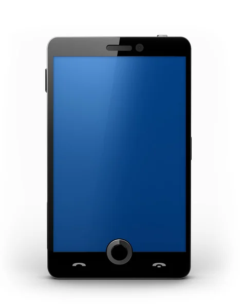 Touchscreen modern cellphone — Stock Photo, Image