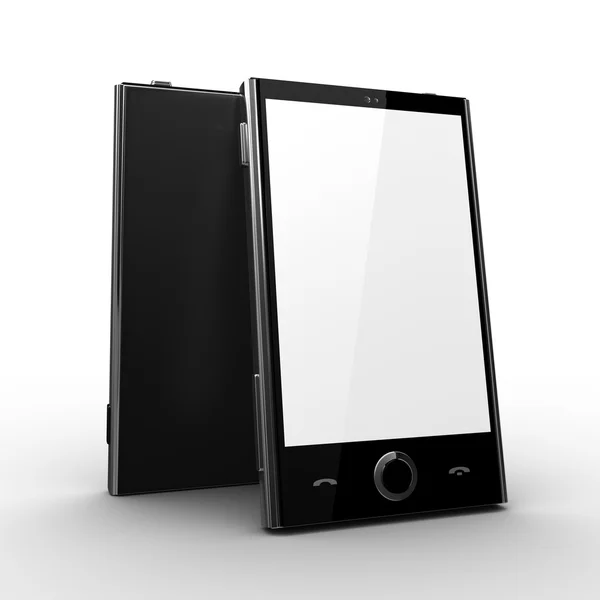 Mobil - prázdná obrazovka — Stock fotografie