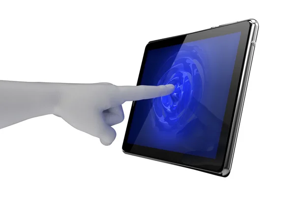 Concetto touch screen — Foto Stock