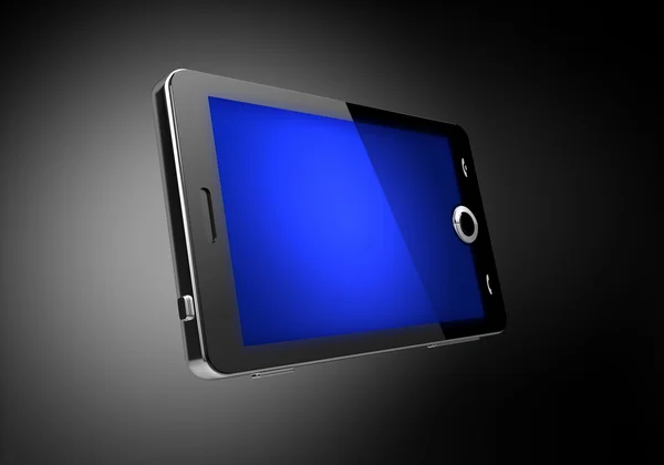 Bluescreen fürs Handy — Stockfoto