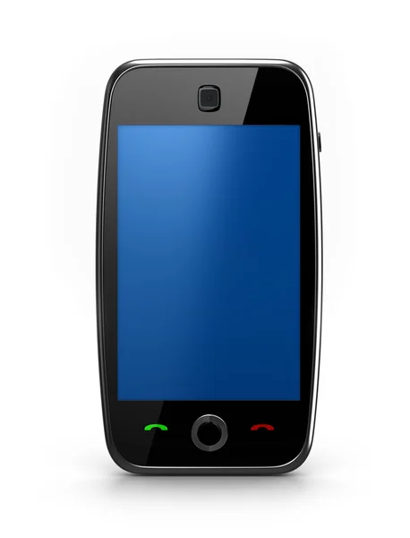 Touchphone isolated on white — Stock Photo, Image