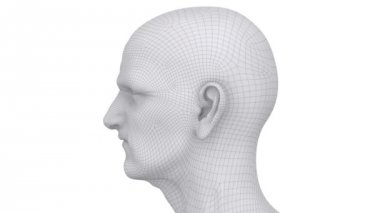 yaşlanma adam zaman sukut sol görünümü