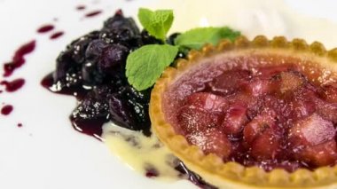 ravent tartı bal dondurma ile