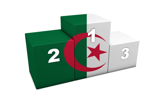 Algeriet pallen — Stockfoto