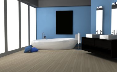 Modern banyo tasarımı
