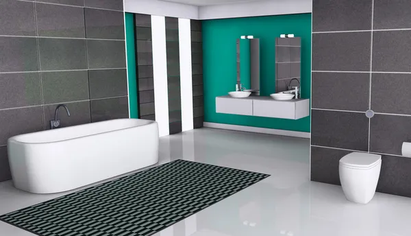 Banyo modern tasarım — Stok fotoğraf