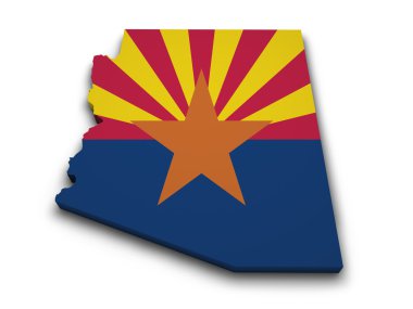 Arizona bayrağı şekli göster