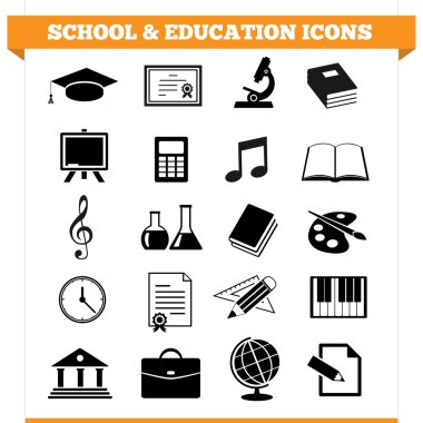 School And Education Icons