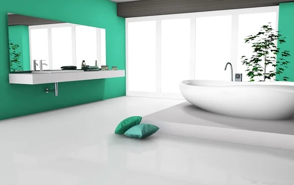 Modern Bathroom Interior — Stock Photo, Image