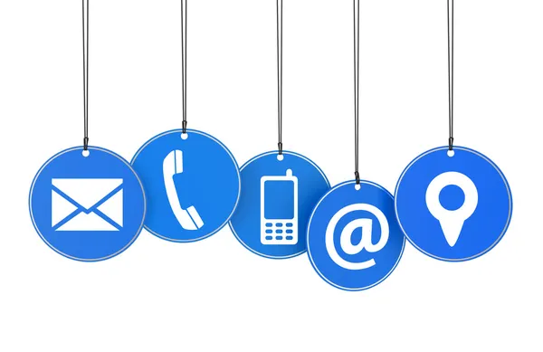 Web sitesi iletişim sayfası Etiketler kavramı