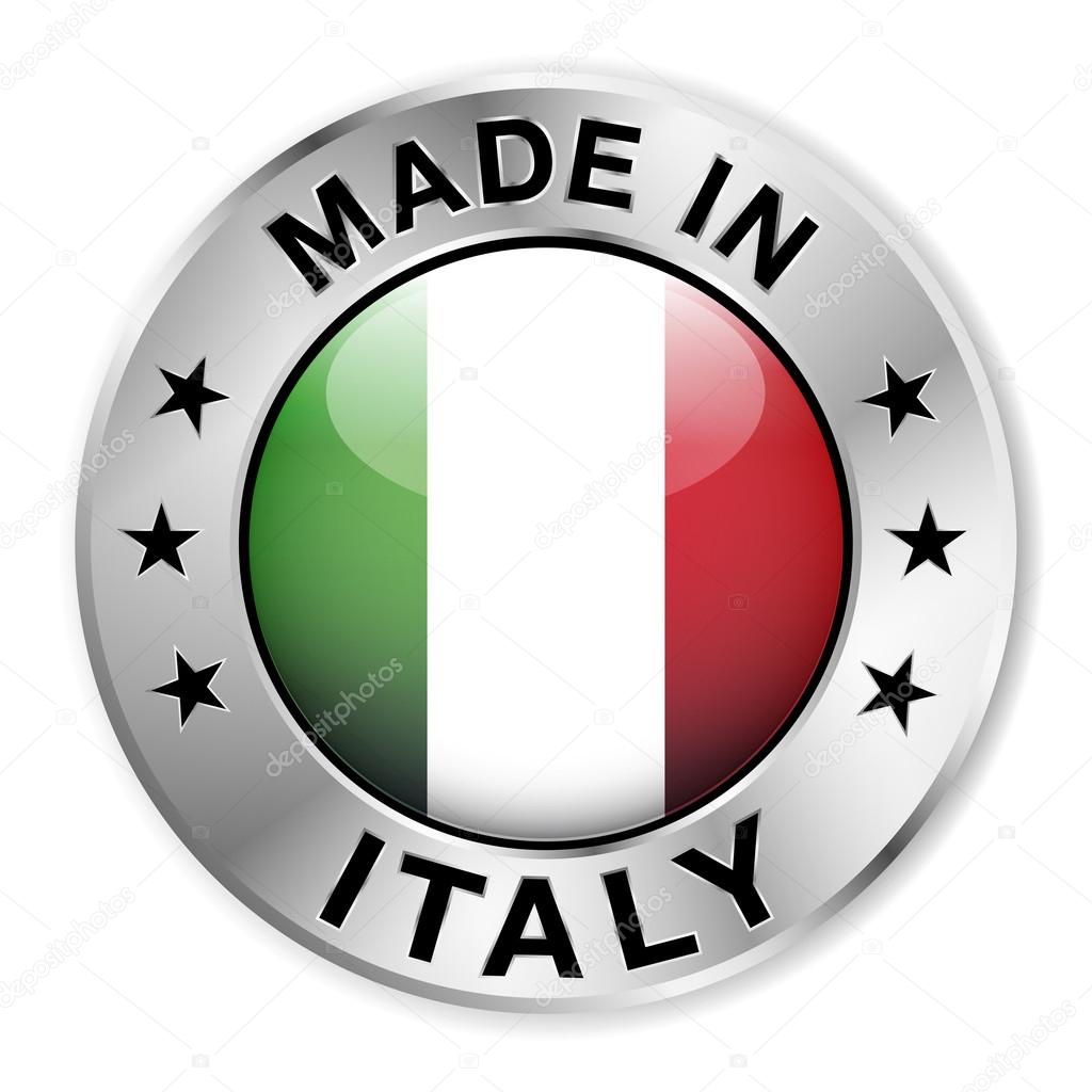 Made In Italy Silver Badge
