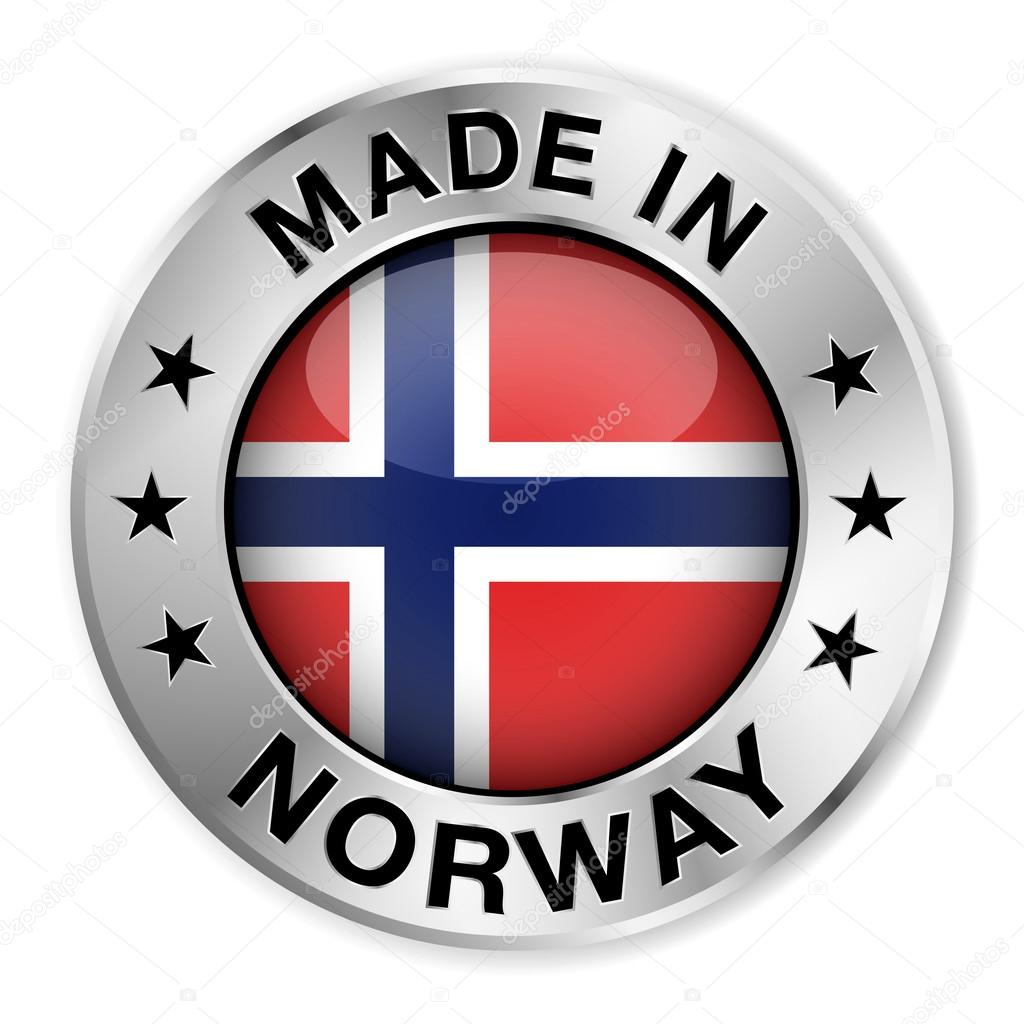 Made In Norway Silver Badge