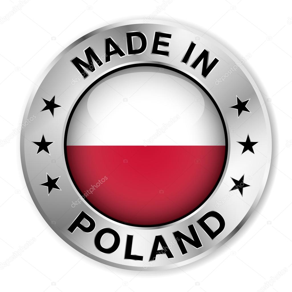 Made In Poland Silver Badge