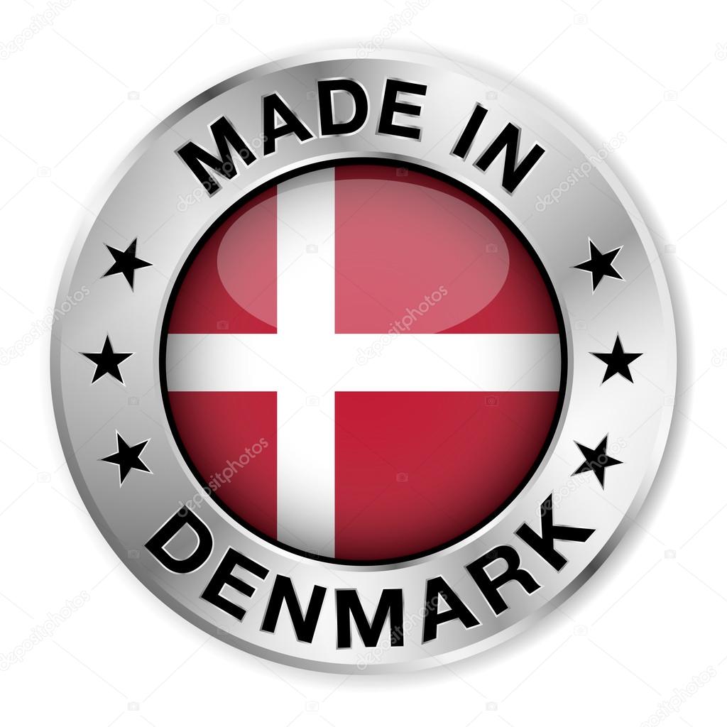 Made In Denmark Silver Badge