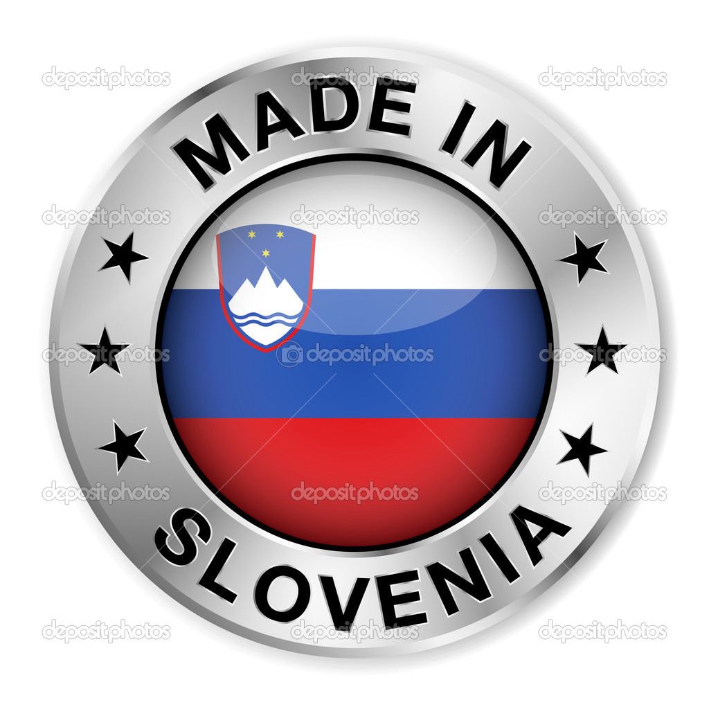 Made In Slovenia Silver Badge