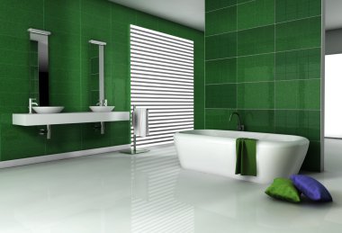 çağdaş banyo tasarımı