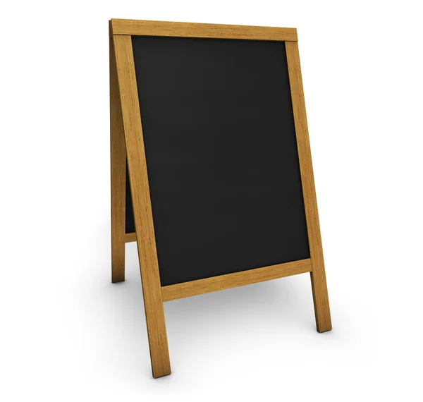 Меню ресторана Chalkboard — стоковое фото