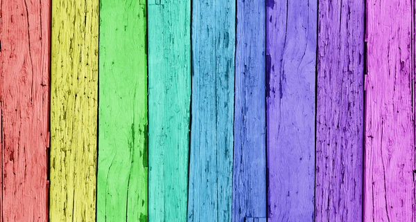 Colorful Wooden Background — Stock Photo, Image