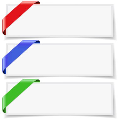 Şerit banner arka plan ayarlamak