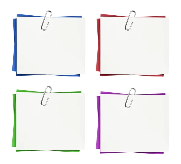 Business Note Paper Set — Stock Photo, Image