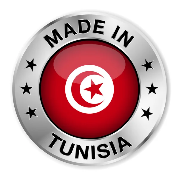 Fabriqué en Tunisie — Image vectorielle