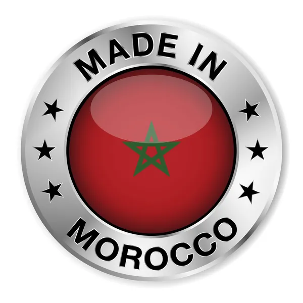 Feito em morocco — Vetor de Stock