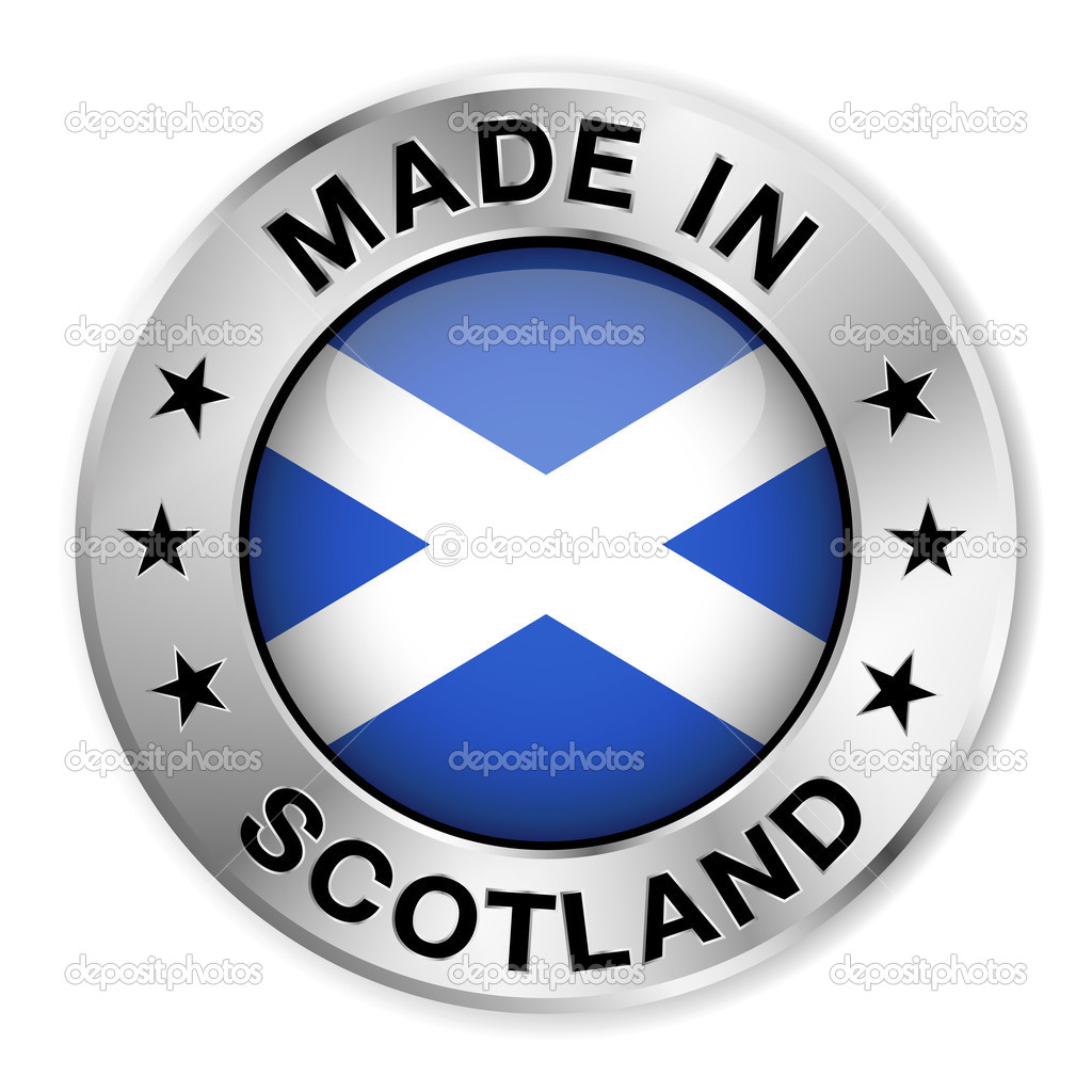 Made In Scotland Silver Badge