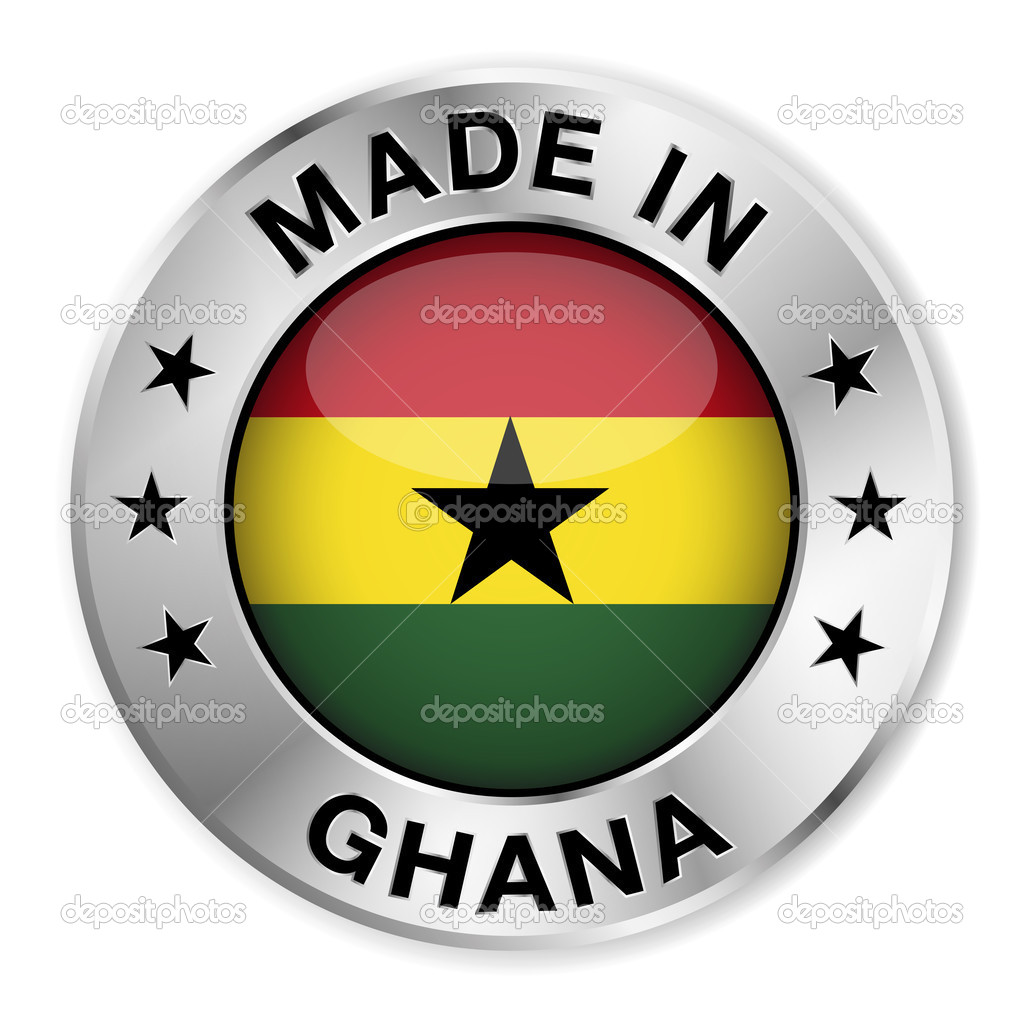 Made In Ghana Silver Badge