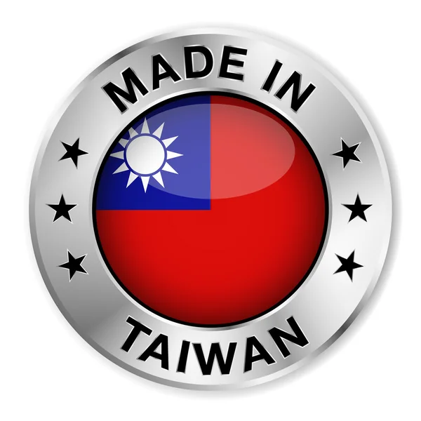 Fabriqué à Taiwan — Image vectorielle