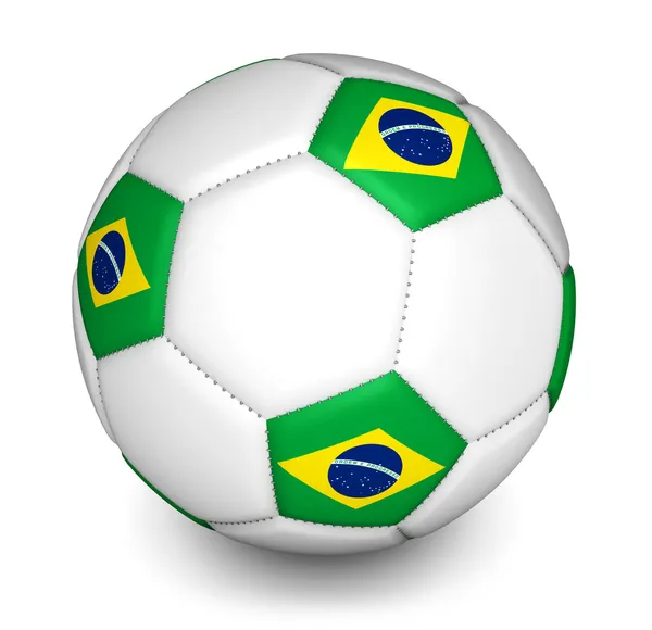 Brezilya 2014 futbol Dünya Kupası futbol topu — Stok fotoğraf