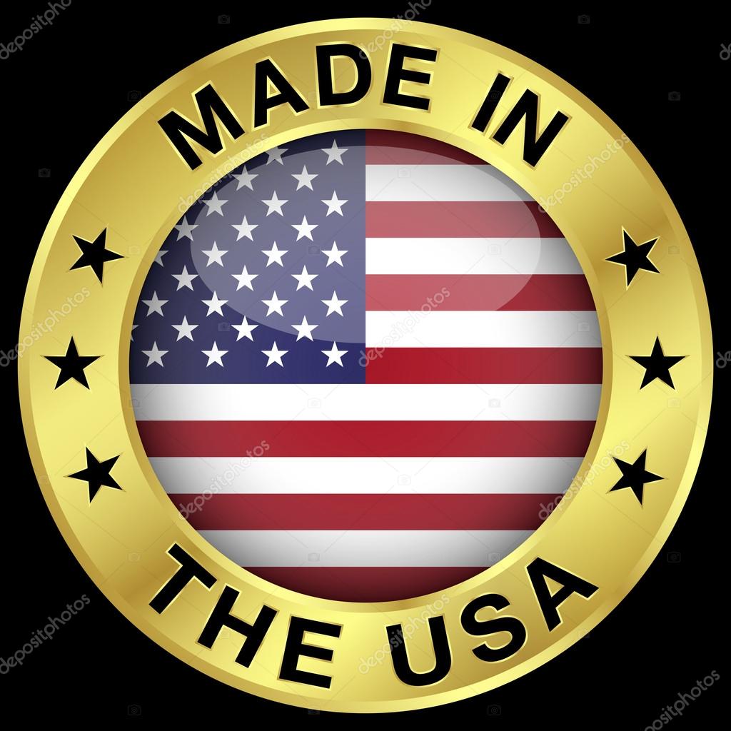 234 Made In Usa Logo Illustrations & Clip Art - iStock