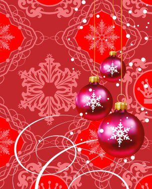 kırmızı arka plan christmas dekorasyon