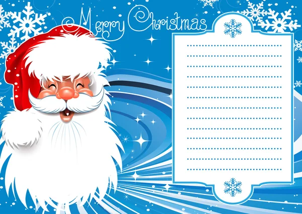 Cartão de Natal. — Vetor de Stock