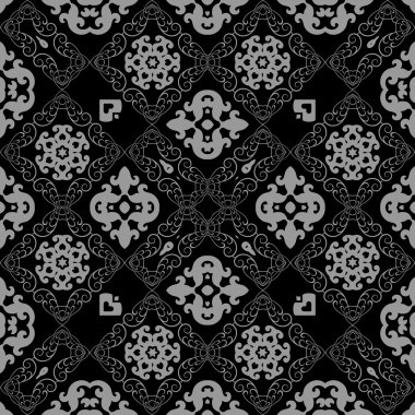 Dikişsiz vintage. duvar kağıdı deseni.