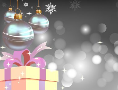 Noel duvar kağıdı. Retro